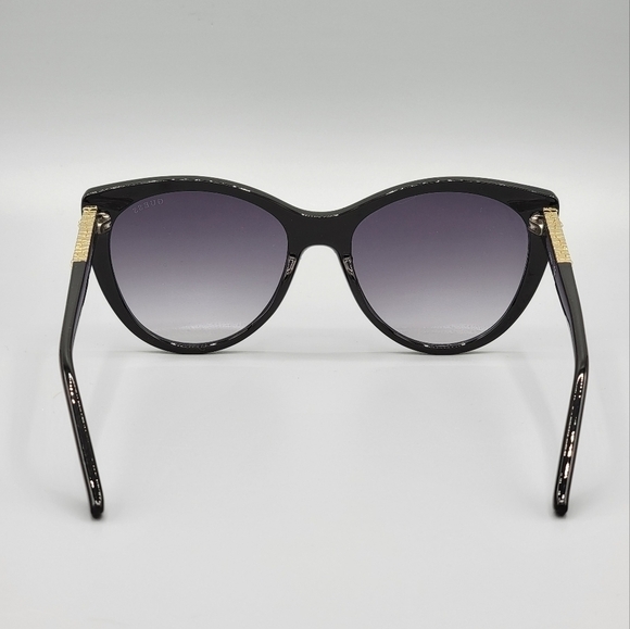 Guess 6069 Cat-Eye Black Sunglasses - Picture 6 of 15